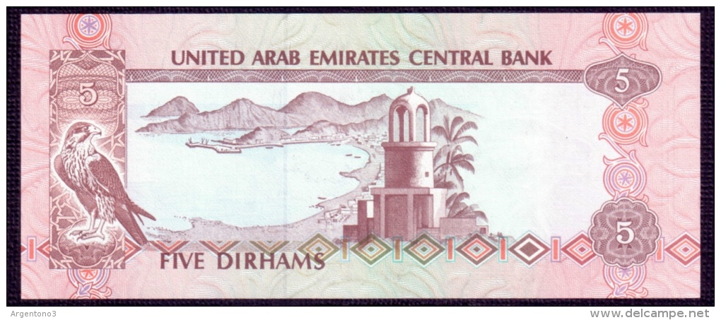 United Arab Emirates 5 Dirhams 1982 UNC - Ver. Arab. Emirate