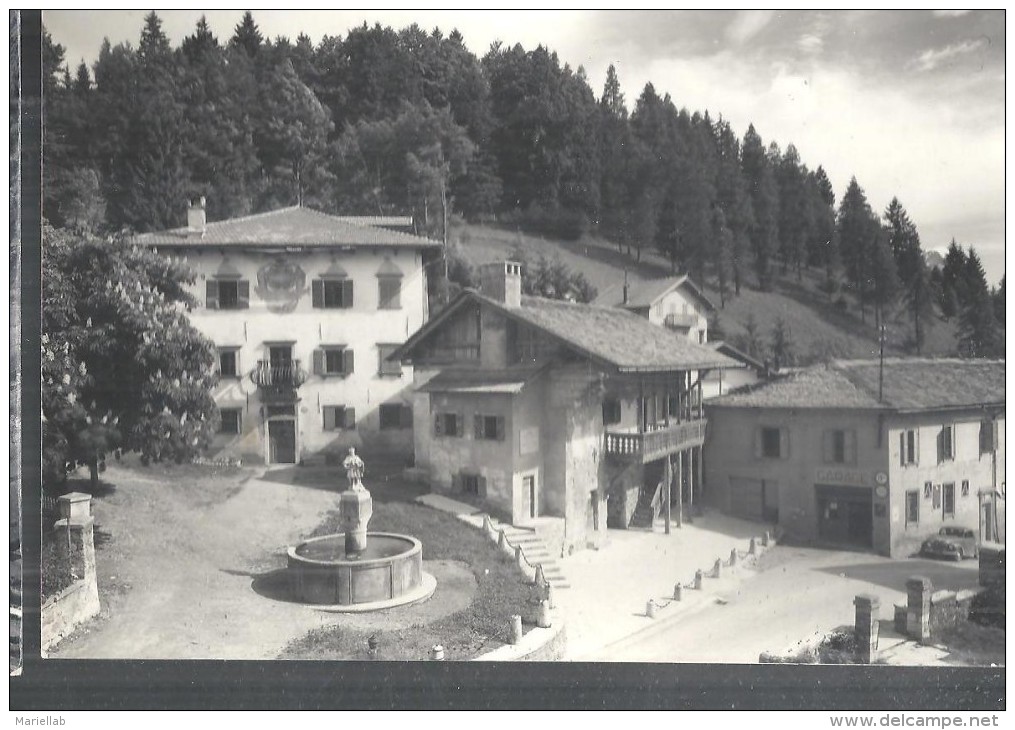 PIEVE DI CADORE CASA DI TIZIANO VECELLIO. PANORAMICA-VIAGGIATA-.1955-FG-I358-M - Belluno