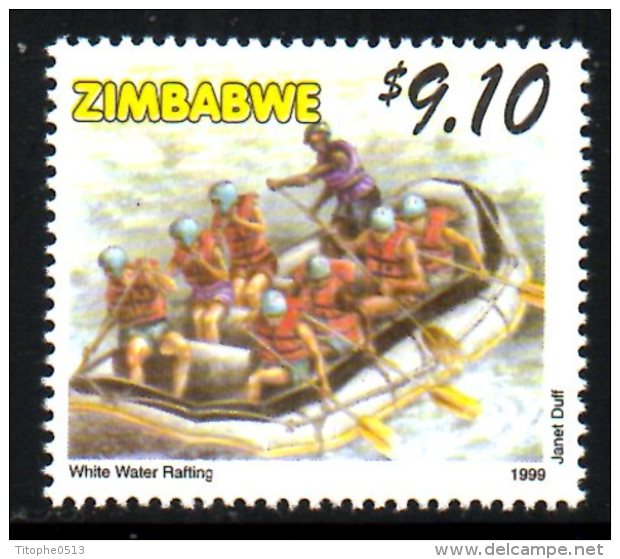 ZIMBABWE. N°414 De 1999. Rafting. - Rafting