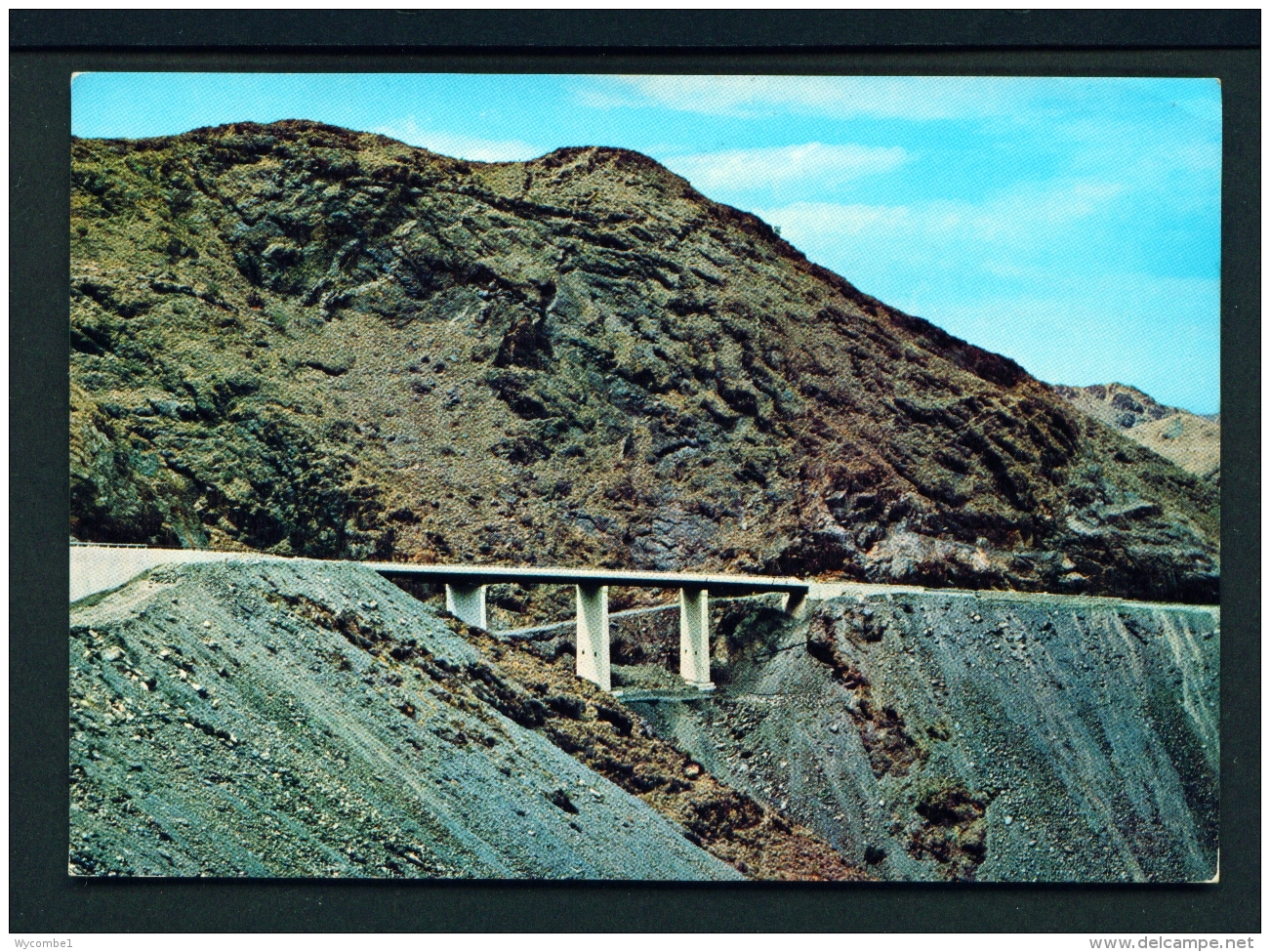 SAUDI ARABIA  -  Taif To Bishar Road  Shomrock Bridge  Used Postcard As Scans - Saudi Arabia