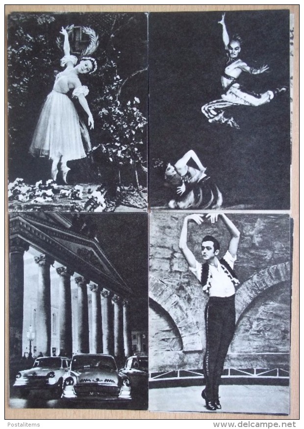 Soviet Ballet. Set Of 30 Postcards. 1970 - Théâtre