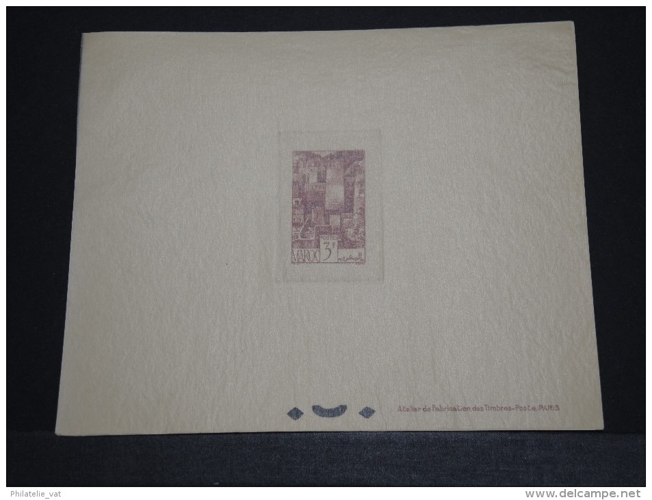 MAROC – Epreuve Avant Indépendance – Détaillons Collection – A Voir – Lot N° 12669 - Sonstige & Ohne Zuordnung