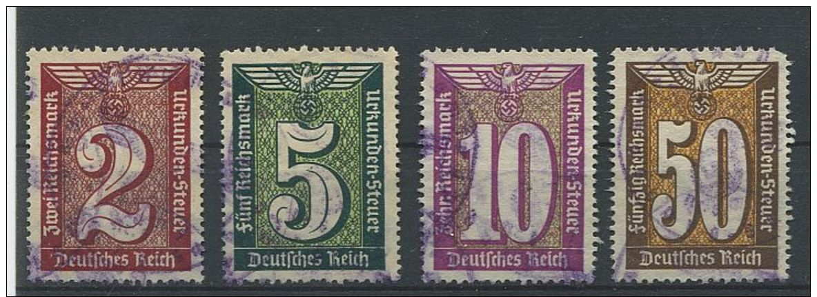 Deutsches Reich Urkundensteuermarken (M08) - Other & Unclassified