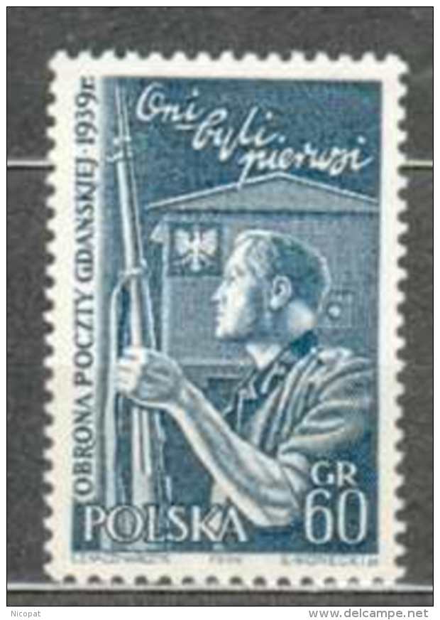 POLAND MNH ** 937 Anniversaire De La Défense Du Bureau De Poste Polonais De GDANSK - Ungebraucht