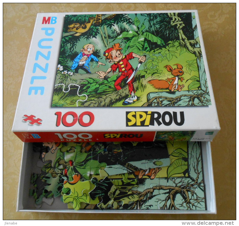 Puzzle Spirou 100 Pièces 1999 - Puzzles