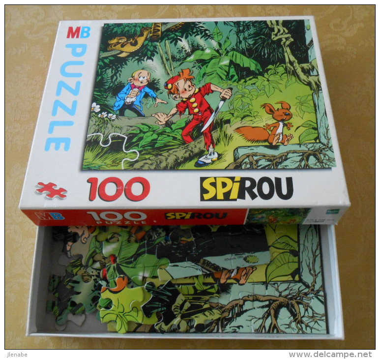 Puzzle Spirou 100 Pièces 1999 - Puzzels