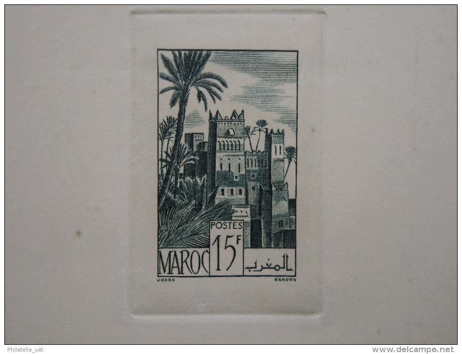 MAROC – Epreuve Avant Indépendance – Détaillons Collection – A Voir – Lot N° 12680 - Sonstige & Ohne Zuordnung