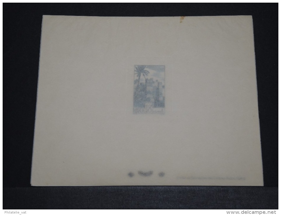 MAROC – Epreuve Avant Indépendance – Détaillons Collection – A Voir – Lot N° 12681 - Other & Unclassified
