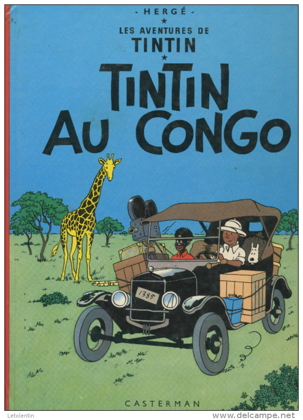 TINTIN AU CONGO D'HERGÉ CHEZ CASTERMAN (C3 Ter) - Hergé
