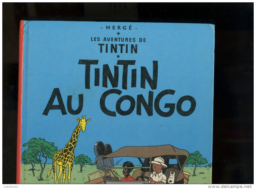 TINTIN AU CONGO D'HERGÉ CHEZ CASTERMAN (C3 Ter) - Hergé