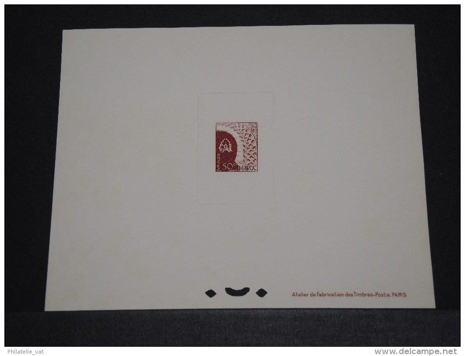 MAROC – Epreuve Avant Indépendance – Détaillons Collection – A Voir – Lot N° 12695 - Sonstige & Ohne Zuordnung