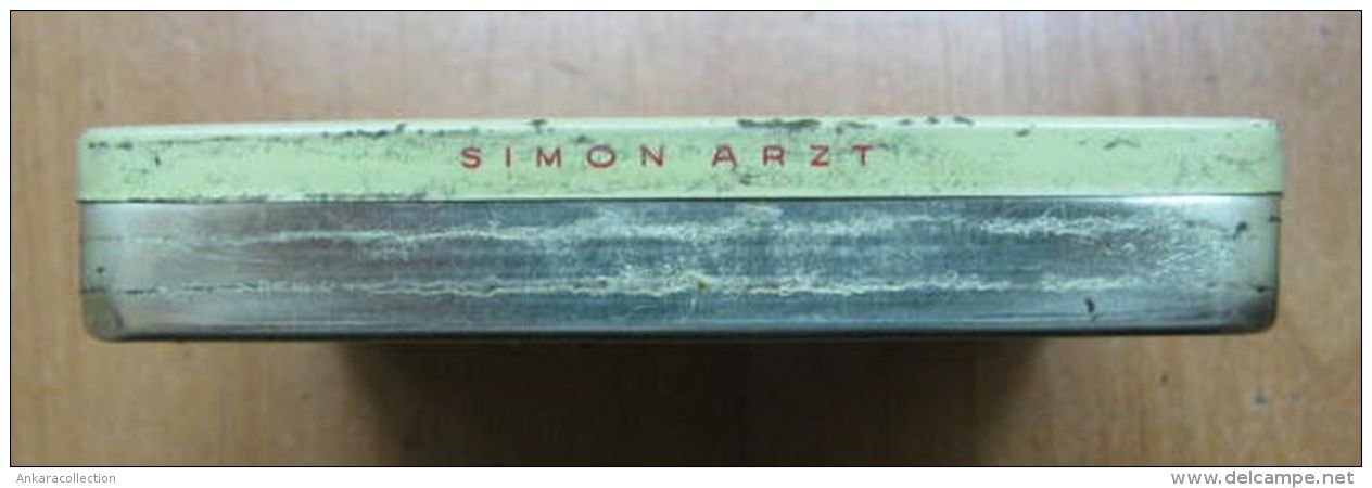 AC - SIMON ARZT NO#15 20 CIGARETTES EMPTY TIN BOX