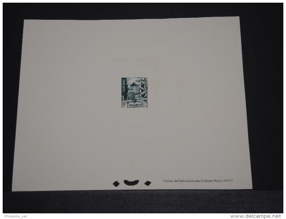 MAROC – Epreuve Avant Indépendance – Détaillons Collection – A Voir – Lot N° 12701 - Other & Unclassified