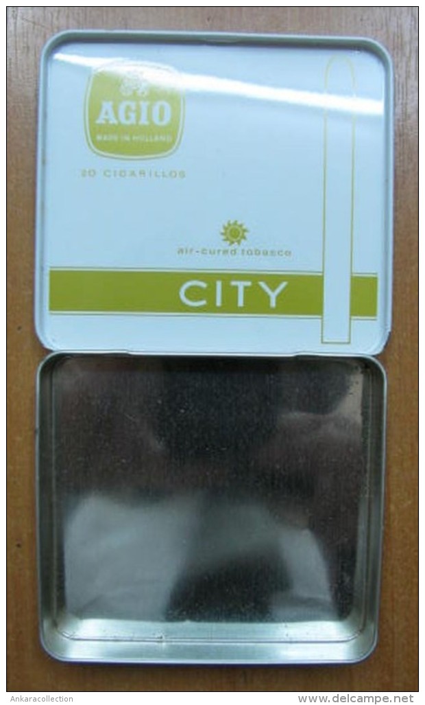 AC - AGIO CITY 20 CIGARS EMPTY TIN BOX