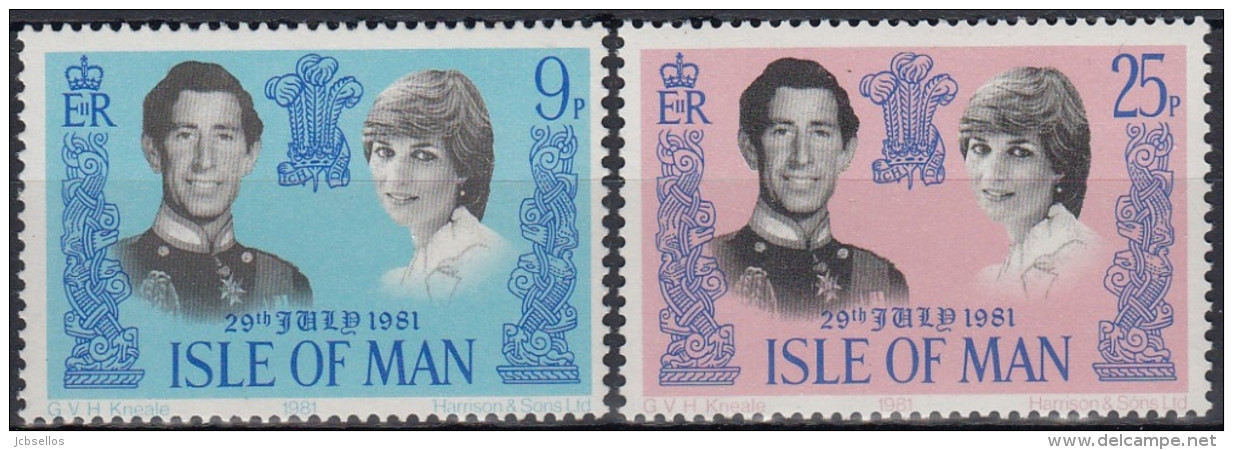 Isla De Man 1981 Nº189/90 Nuevo - Isla De Man