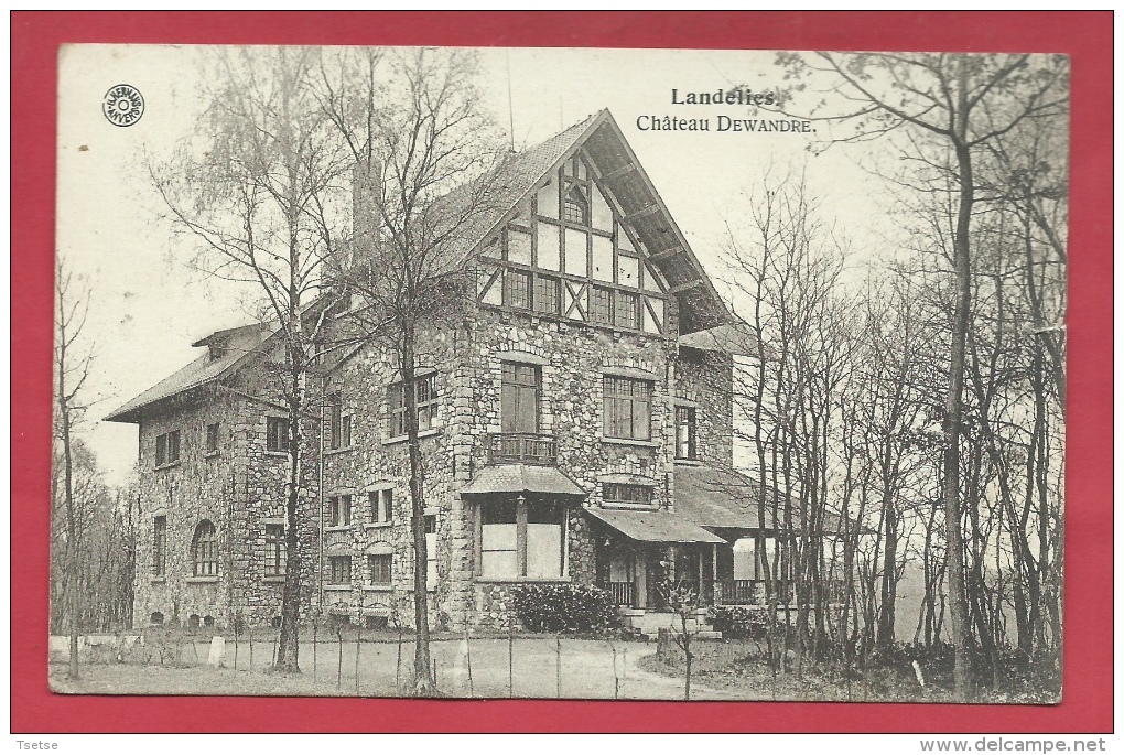 Landelies - Château Dewandre - 1920 ( Voir Verso ) - Montigny-le-Tilleul