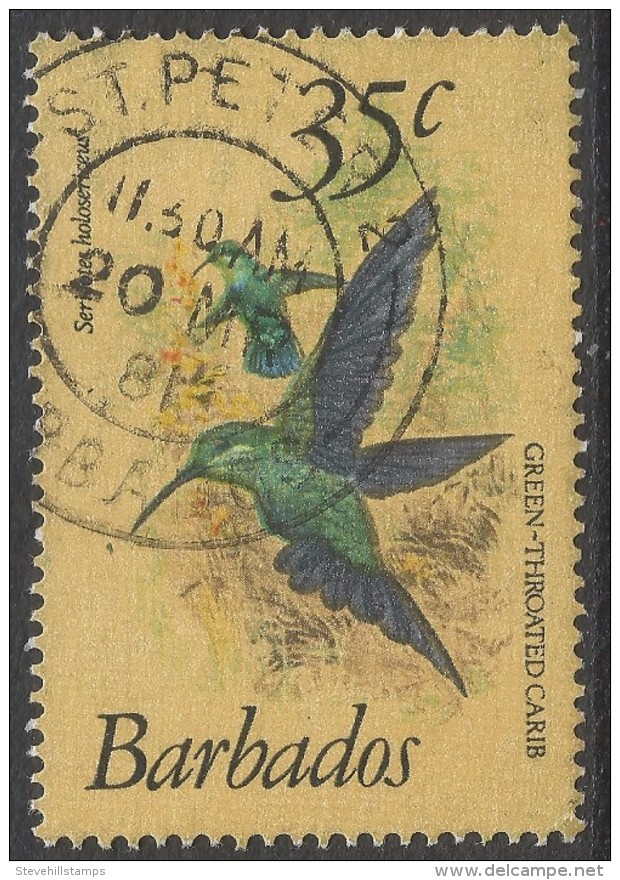 Barbados. 1979 Birds. 35c Used. SG 631 - Barbados (1966-...)