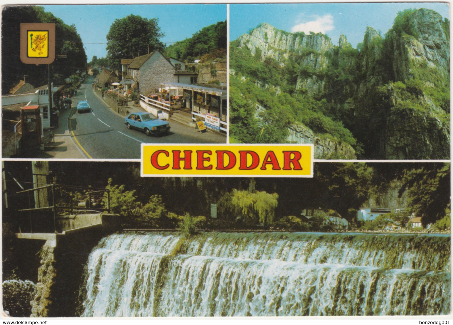 Cheddar, Somerset Multiview. Unposted - Cheddar