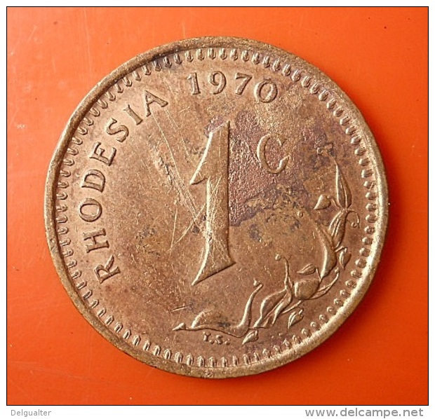 Rhodesia 1 Cent 1970 - Rhodesien