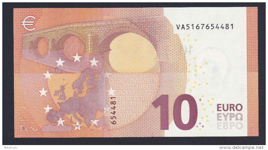 (BE027)  - 10 € - SPAIN - VA - DRAGHI - SC/UNC  (V004G5) - 10 Euro