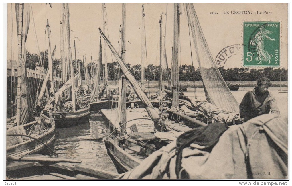 LE CROTOY    LE PORT - Le Crotoy