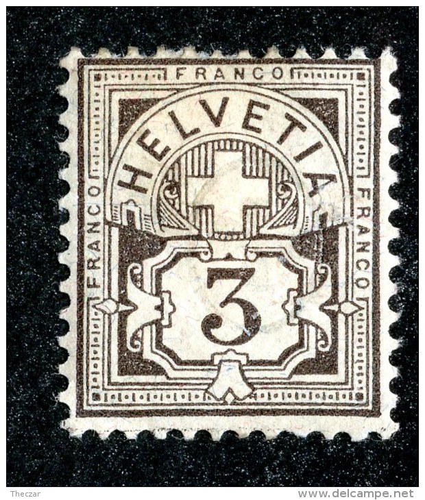 10431  Switzerland 1882  Zumstein #59A *  Michel #51X ( Cat. 50.€ ) - Offers Welcome! - Unused Stamps