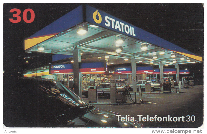 SWEDEN(chip) - Statoil, 07/95, Used - Petrole