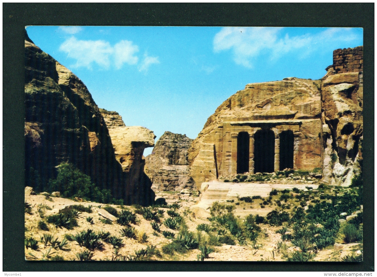 JORDAN  -  Petra  Dushara  Unused Postcard - Jordan