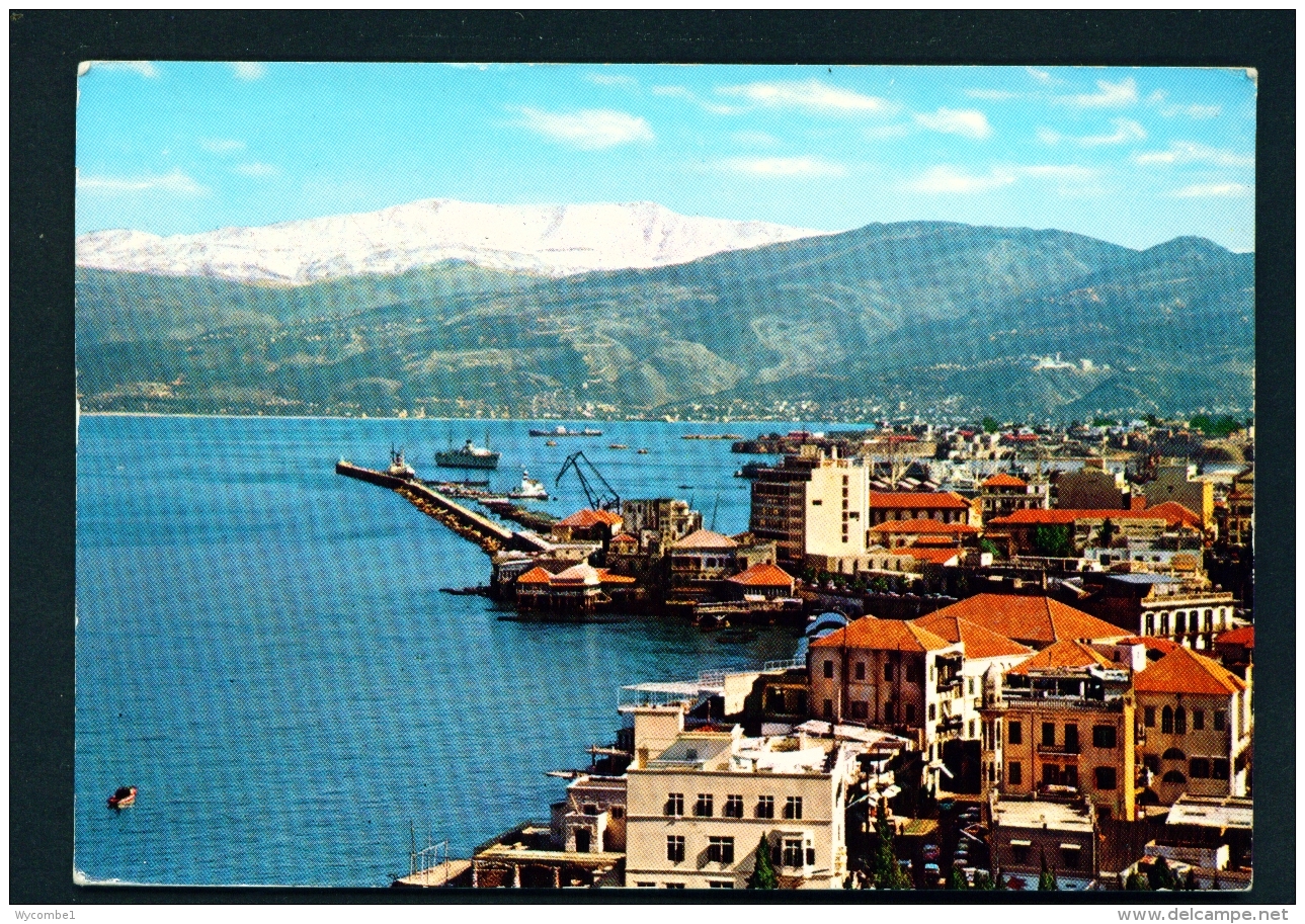 LEBANON  -  Beirut And Mount Sanin  Used Postcard As Scans - Libanon