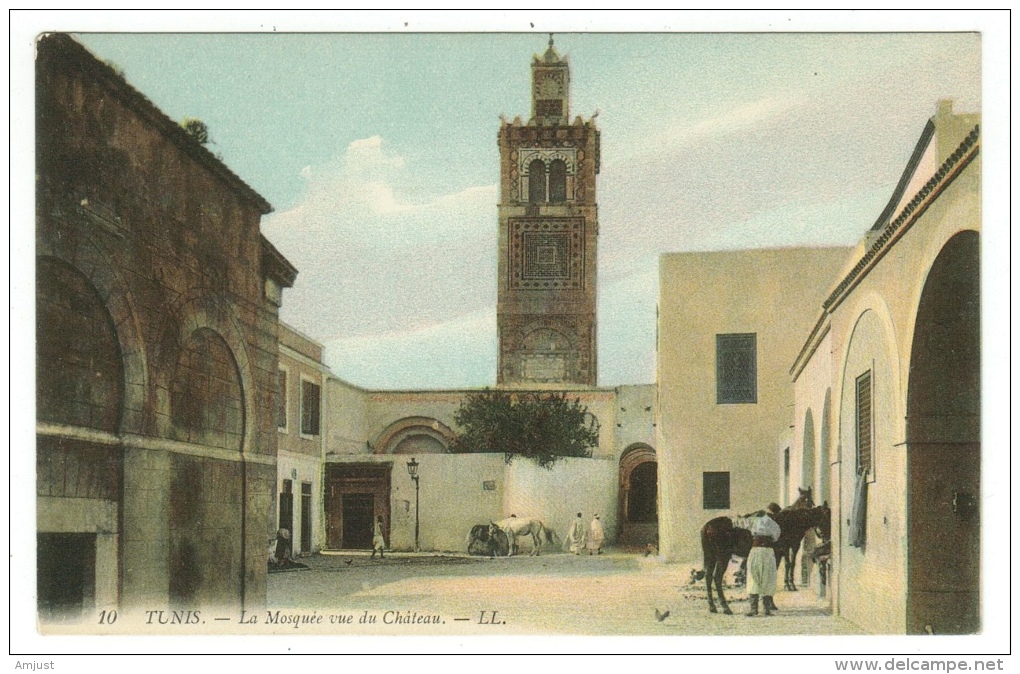 Tunisie // Tunis, La Mosquée Vue Du Château - Tunisie