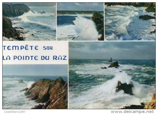 La Bretagne En Couleurs - Tempête Sur La Pointe Du Raz - Plogoff