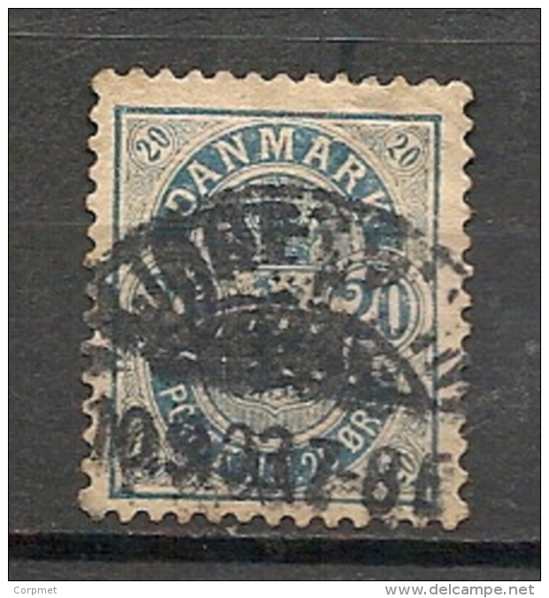 DENMARK - DANEMARK - Yvert # 29 - USED - Round Corner - Used Stamps