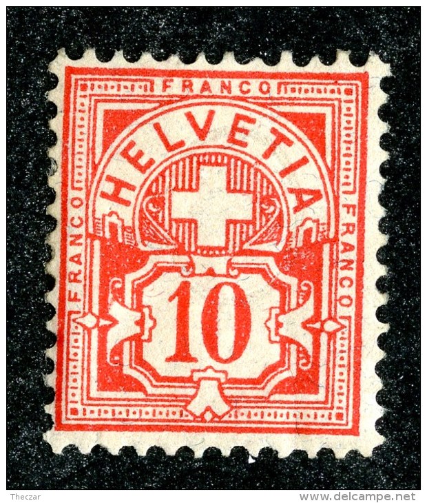 10536  Switzerland 1894  Zumstein #61B  *  Michel #54Y ( Cat. 8.€ ) - Offers Welcome! - Nuovi