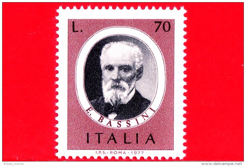 Nuovo - MNH - ITALIA - 1977 - Edoardo Bassini - 70 L. &bull; Medico E Chirurgo Italiano - 1971-80: Mint/hinged