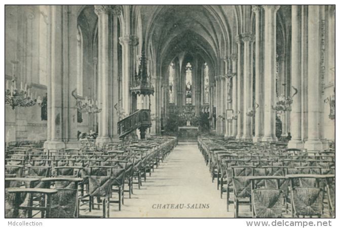 57 CHATEAU SALINS / Intérieur De L'Eglise / - Chateau Salins
