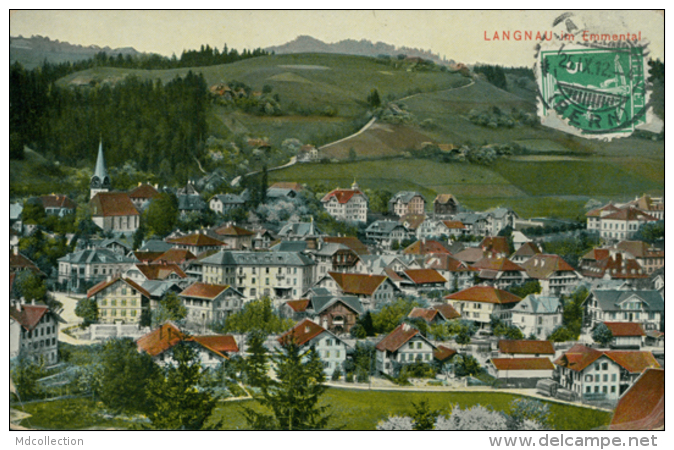 CH LANGNAU / Langnau Im Emmental / CARTE COULEUR GLACEE - Langnau Im Emmental