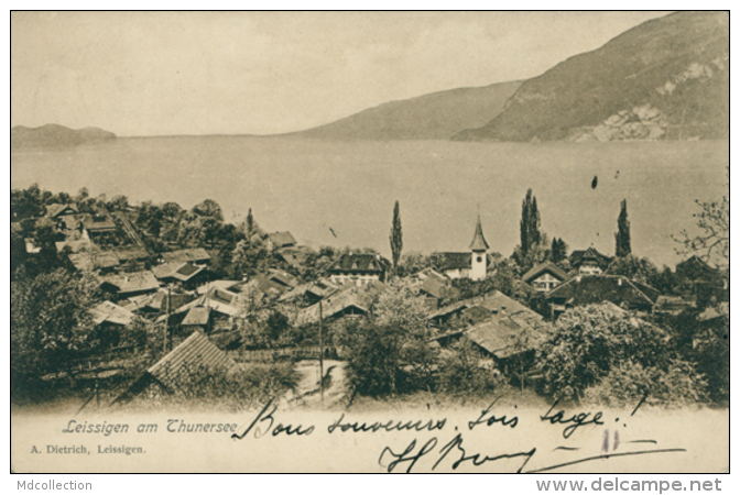 CH LEISSIGEN / Leissigen Am Thunersee, Vue Panoramique / - Leissigen