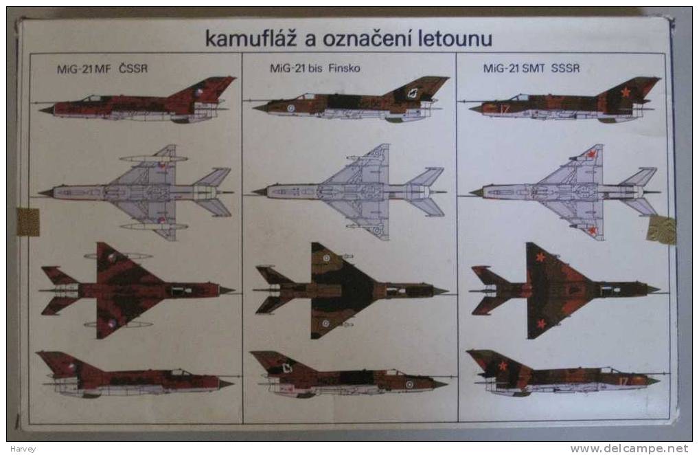 OEZ N°1 1/48e MiG-21 - Vliegtuigen