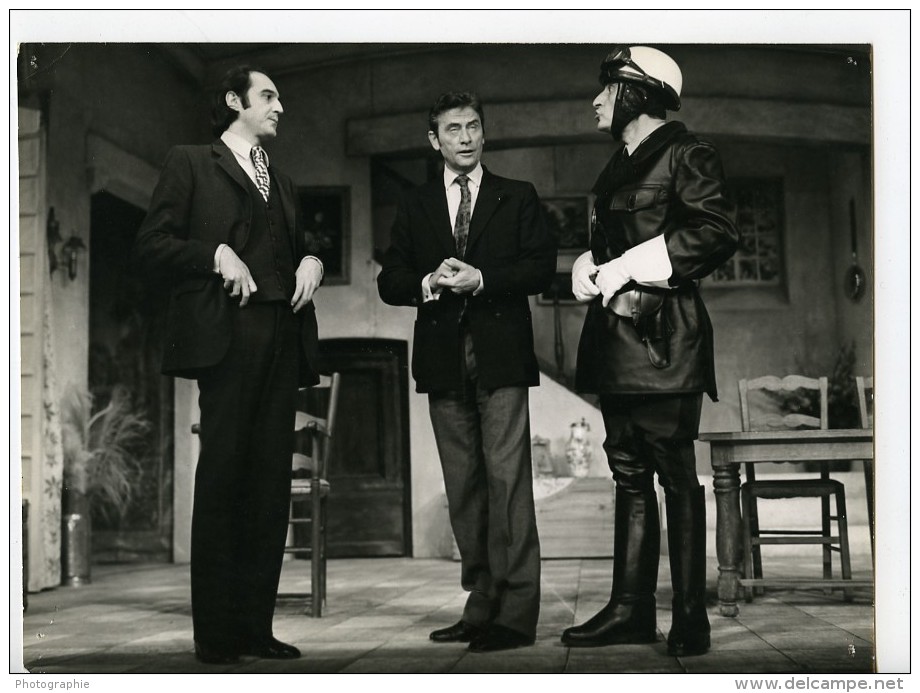 France Theatre Robert Lamoureux La Soupiere Ancienne Photo 1971 - Berühmtheiten