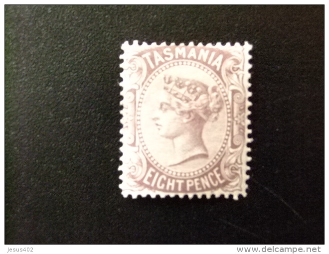 TASMANIA TASMANIE 1878  Yvert N&ordm; 37 * MH - Gebraucht