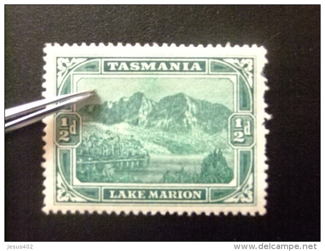 TASMANIA TASMANIE 1900 LAC MARION Yvert N&ordm; 59 * MH - Usati