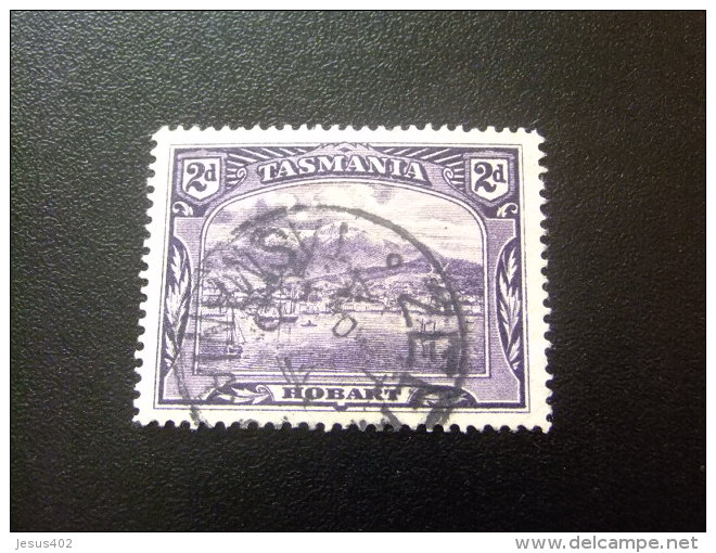 TASMANIA TASMANIE 1900 VUE De HOBART Yvert N&ordm; 61 &ordm; FU - Oblitérés