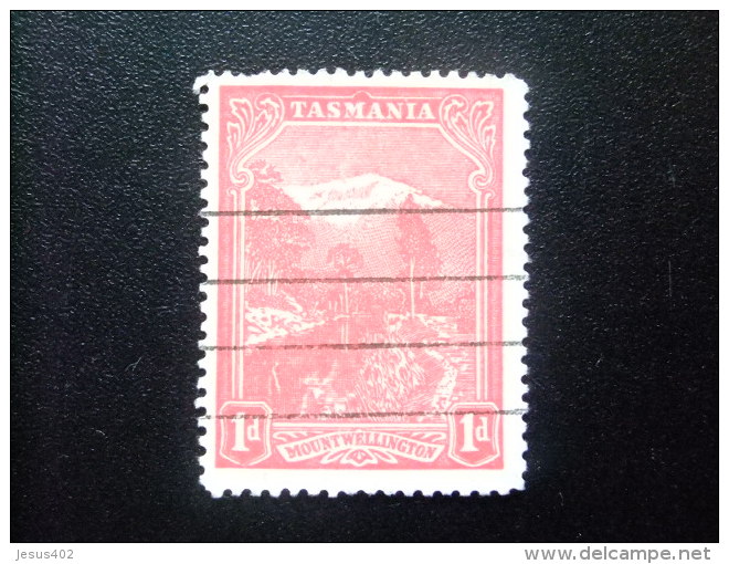 TASMANIA TASMANIE 1906 -1912 MONT WELLINGTON Yvert N&ordm; 75 &ordm; FU - Used Stamps