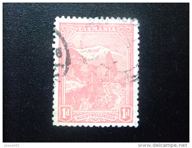 TASMANIA TASMANIE 1906 -1912 MONT WELLINGTON Yvert N&ordm; 75 B &ordm; FU - Used Stamps