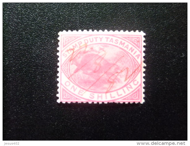 TASMANIA TASMANIE 1880 ORNITHORYNQUE Yvert N&ordm; 10 &ordm; FU - Used Stamps