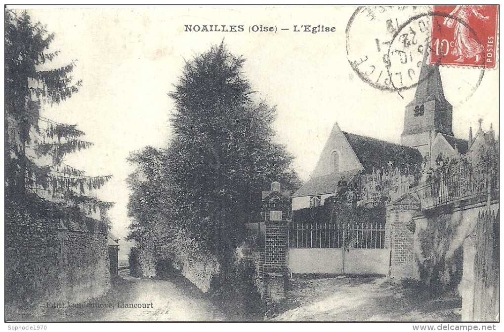 OISE - 60 - NOAILLES - L'église - Noailles