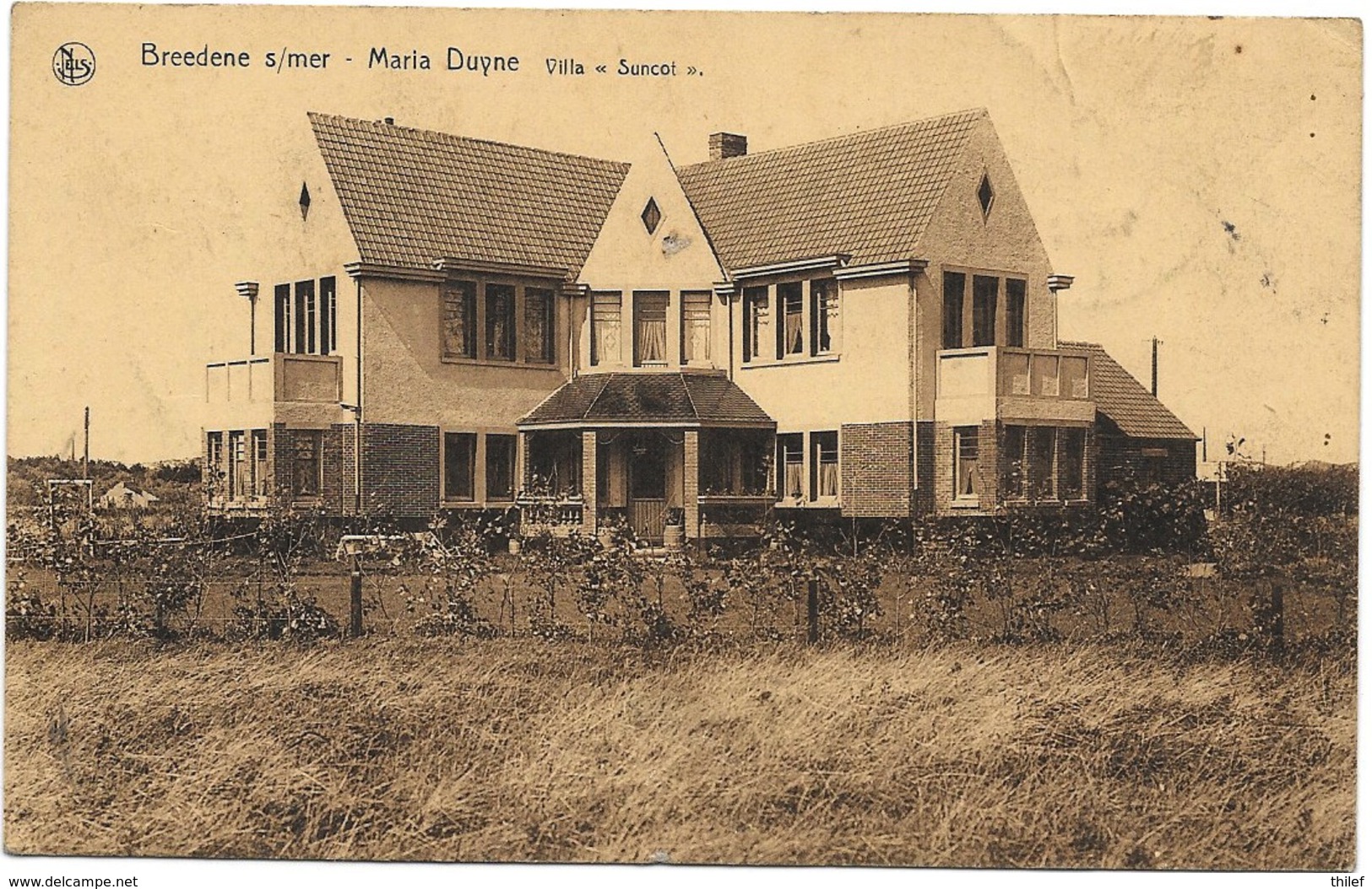 Breedene-sur-Mer NA12: Maria Duyne. Villa Suncot 1932 - Bredene