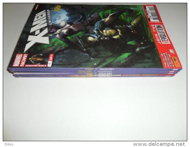 LOT 6 X-MEN UNIVERSE 4EME SERIE/ BE - XMen