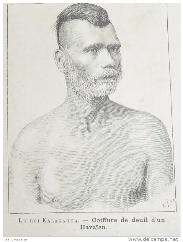 Journal Des Voyages. N°721. 1891. En Abyssinie Et Au Pays Galla. Le Roi Kalakaoua. Les Canadiens Français. - 1850 - 1899