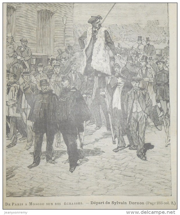 Journal des Voyages. N°721. 1891. En Abyssinie et au Pays Galla. Le Roi Kalakaoua. Les Canadiens Français.